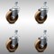 Service Caster 4 Inch SS High Temp Phenolic Wheel Swivel 12mm Threaded Stem Caster Set SCC SCC-SSTS20S414-PHSHT-M1215-4 - alternate 4